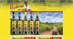 Desktop Screenshot of fandangooliveoil.com